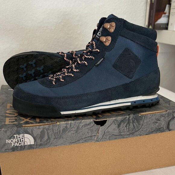 North Face Women's Waterproof Back to Berkeley II Boots Navy size 8.5 - Picture 5 of 8